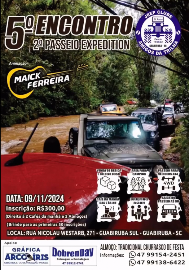 Programação do 2º Expedition